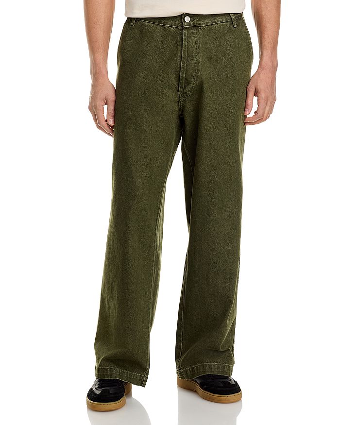 

Прямые джинсы Olive Night Officine Générale, зеленый