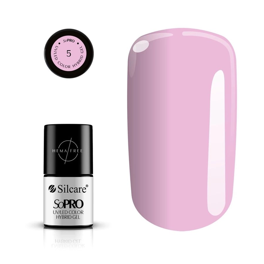 

SoPRO 5 7г Гибридный лак Silcare