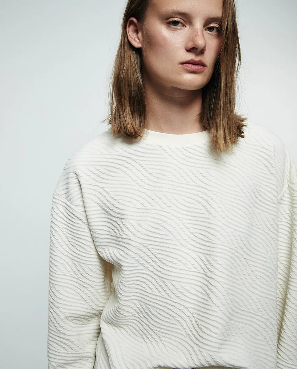 

Текстура жаккардового корпуса Sfera, светло-бежевый