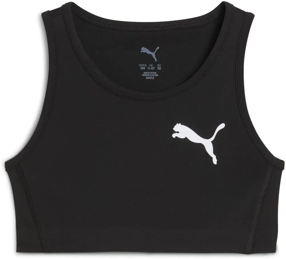 Функциональное топ, кросс-линия, Puma, черный
