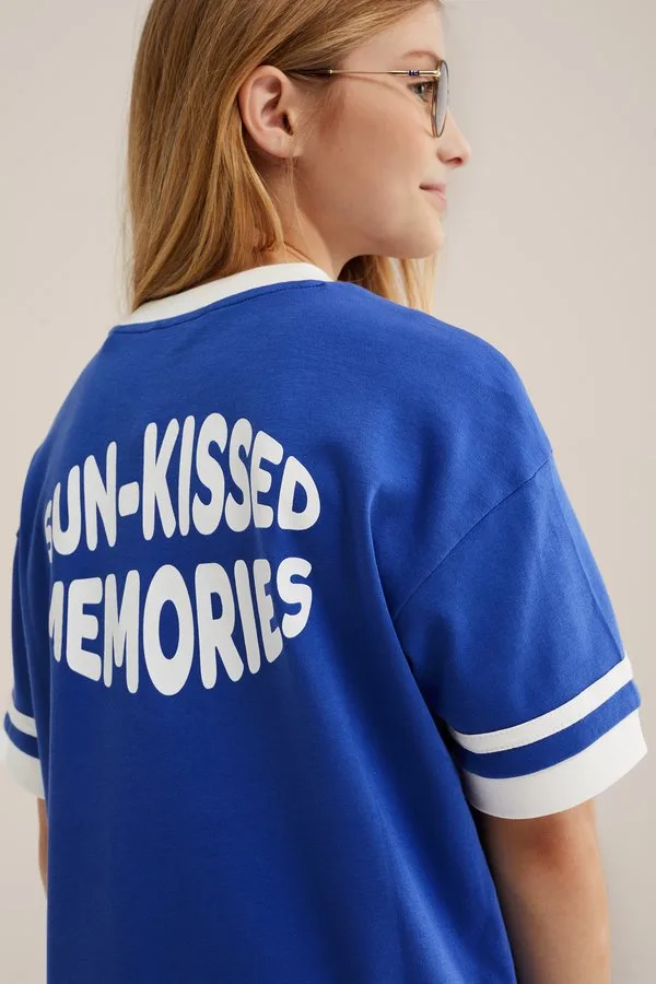 Трикотажное платье We Fashion, Blue — фото 4