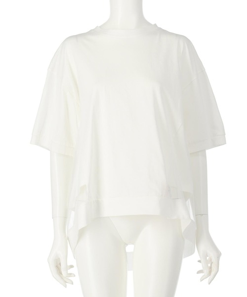 

Футболка с тюлевой каймой ANAP, белый