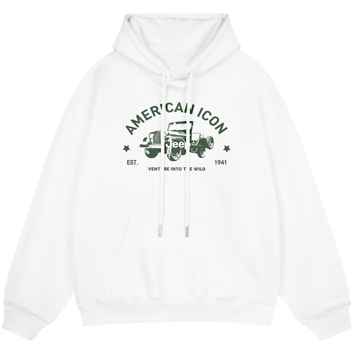 

Унисекс свитшот Jeep, белый