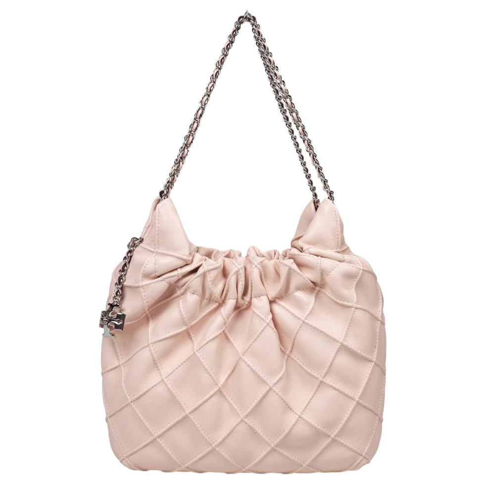 

TORY BURCH Сумка хобо из кожи наппа мини женская нежно-розовая