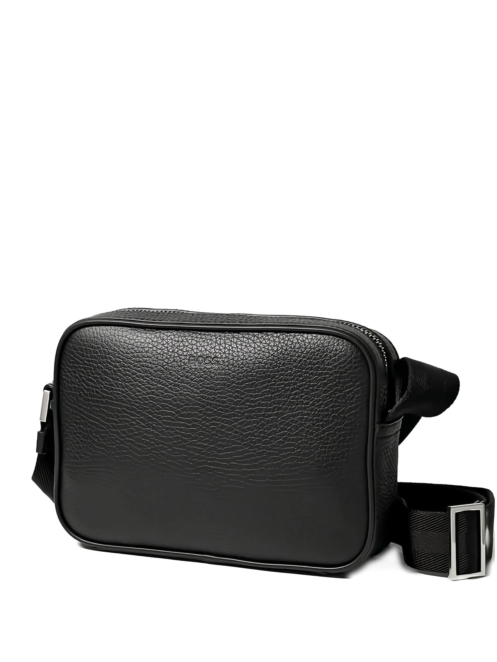 

Сумка через плечо на молнии Boss, черный