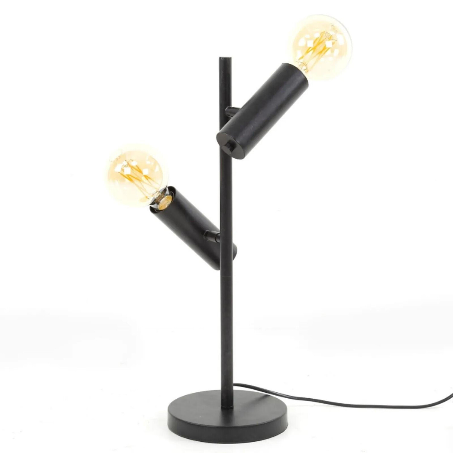 

Настольная лампа famlights, 19,5x19,5x55 см, антрацит