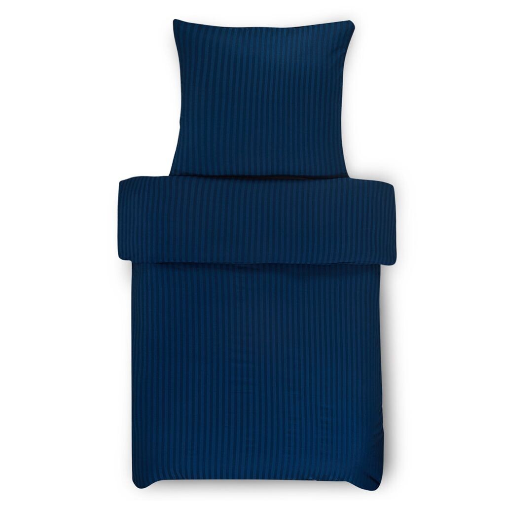 

Комплект постельного белья из дамасской ткани, 2 предмета, 135х200 см, темно-синий D-141 Eftelia Textile GmbH