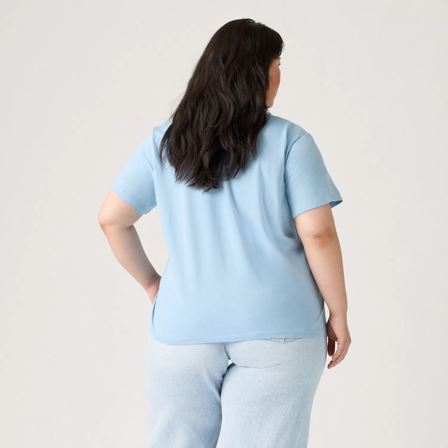 Футболка с идеальным логотипом (большого размера) Levi's, Blue — фото 4