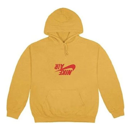 

Худи Travis Scott x Jordan Crossover Alphabet Printing Hoodie 'Yellow', желтый