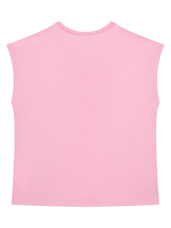 Футболка обычного кроя 3JERC10PB United Colors Of Benetton, розовый — фото 2