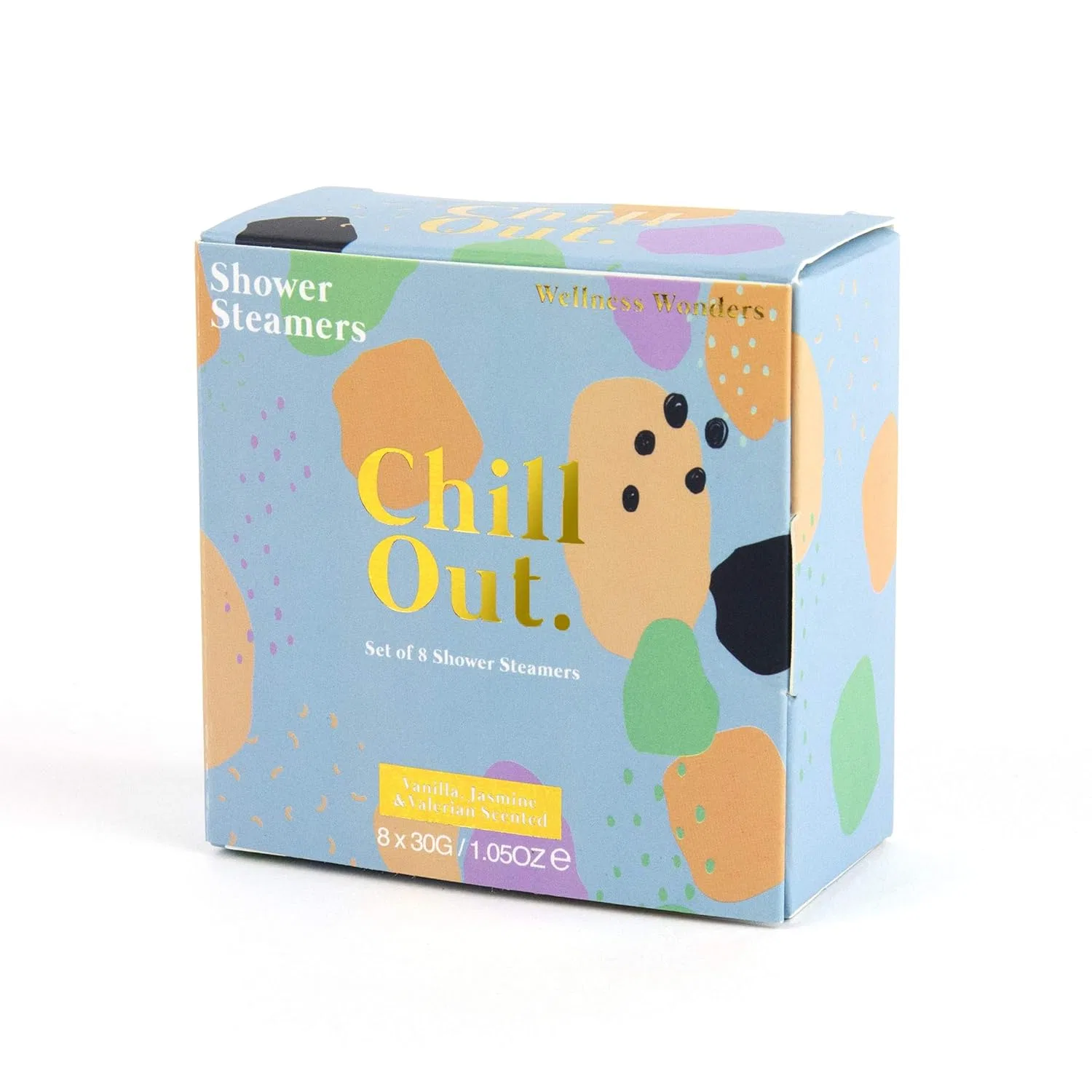 Бомбочки для душа Gift Republic Chill Out с ароматом валерианы и ванили, 8 шт. Gift Republic