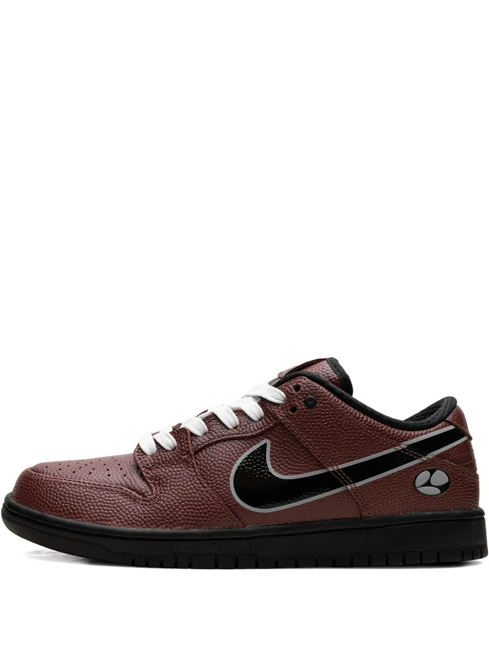 

Кроссовки SB Dunk Low из кожи «Limosine Skateboard» Nike, красный
