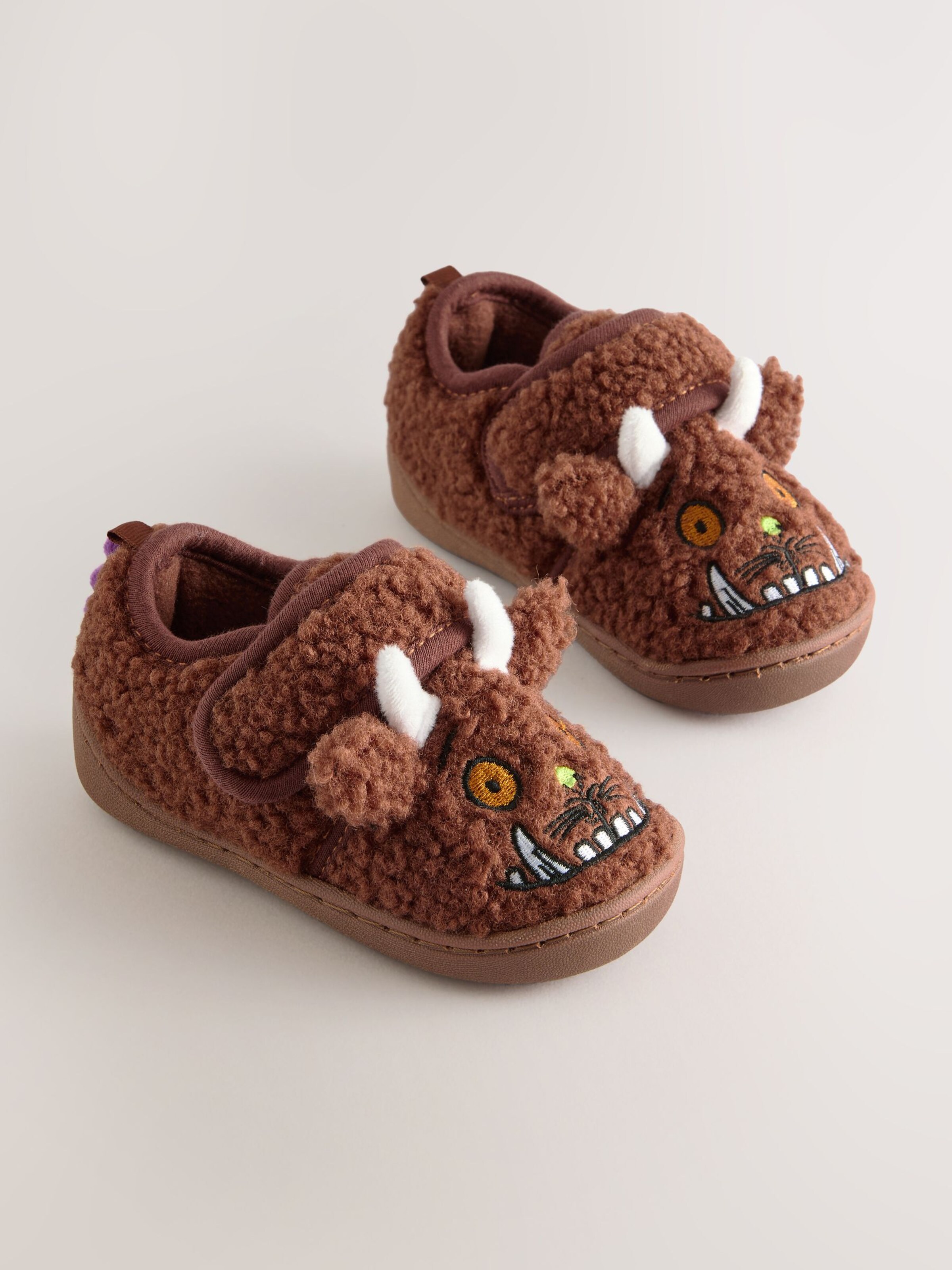 Next Flats 'Gruffalo Cupsole' в коричневом цвете — фото 3