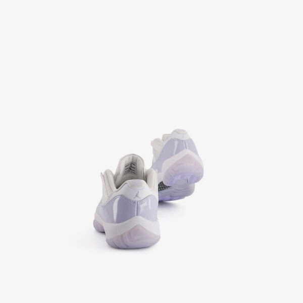 Кожаные кроссовки Air Jordan 11 Low с низким берцем Nike, белый — фото 4