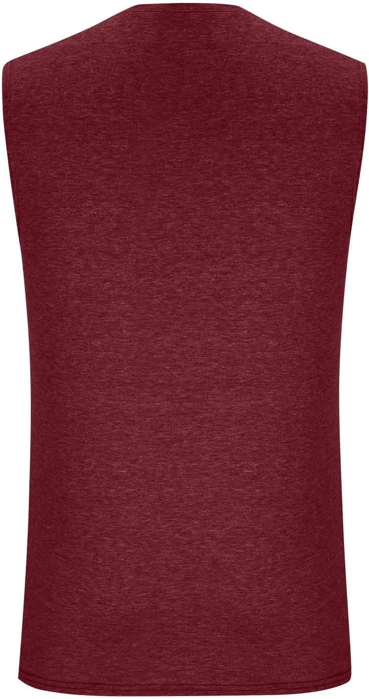 Мужской топ-безрукавка, хлопковая смесь, Generic, 5-wine — фото 4