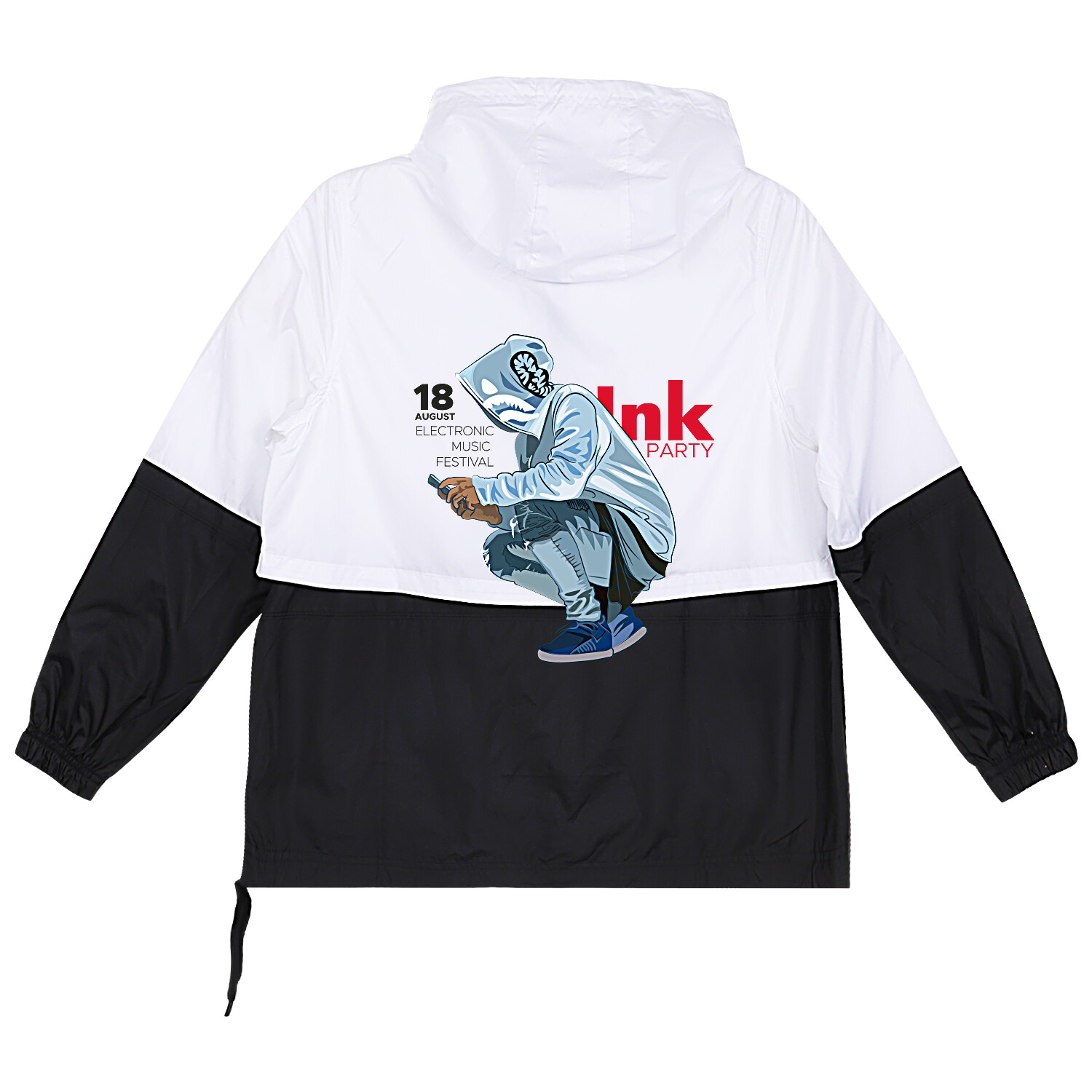 

Спортивная куртка женская черный/белый Nike