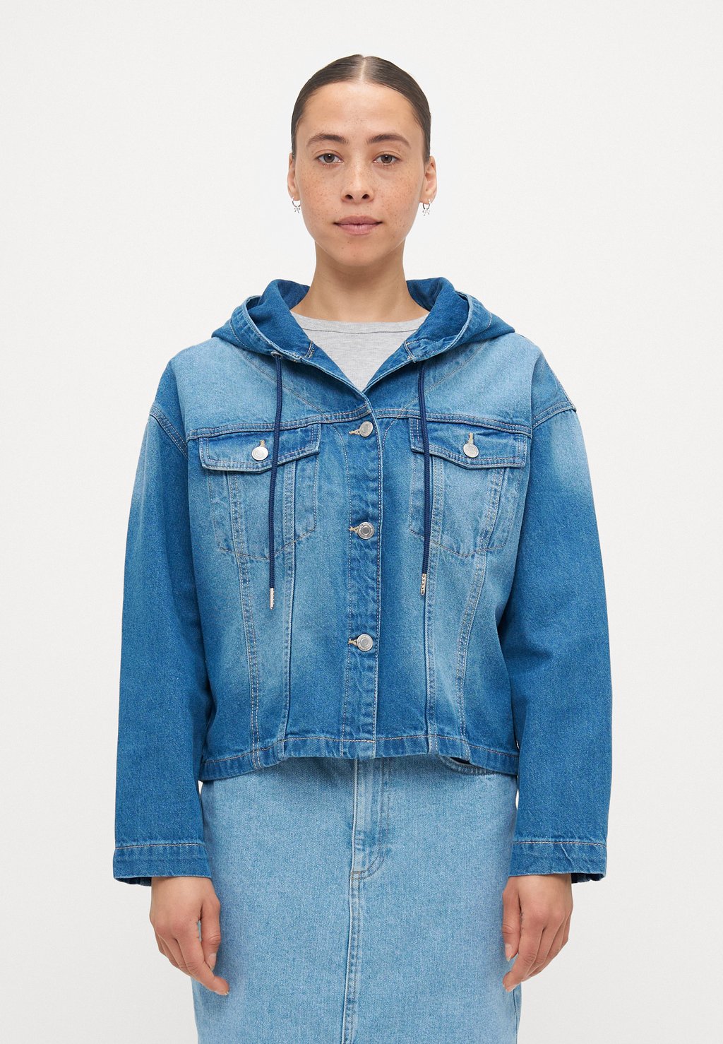 

Джинсовая куртка VMAGNA HOOD JACKET MIX Vero Moda Petite, деним