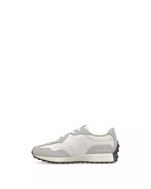 Детские кроссовки на шнуровке 327 - для подростков New Balance, серый — фото 3