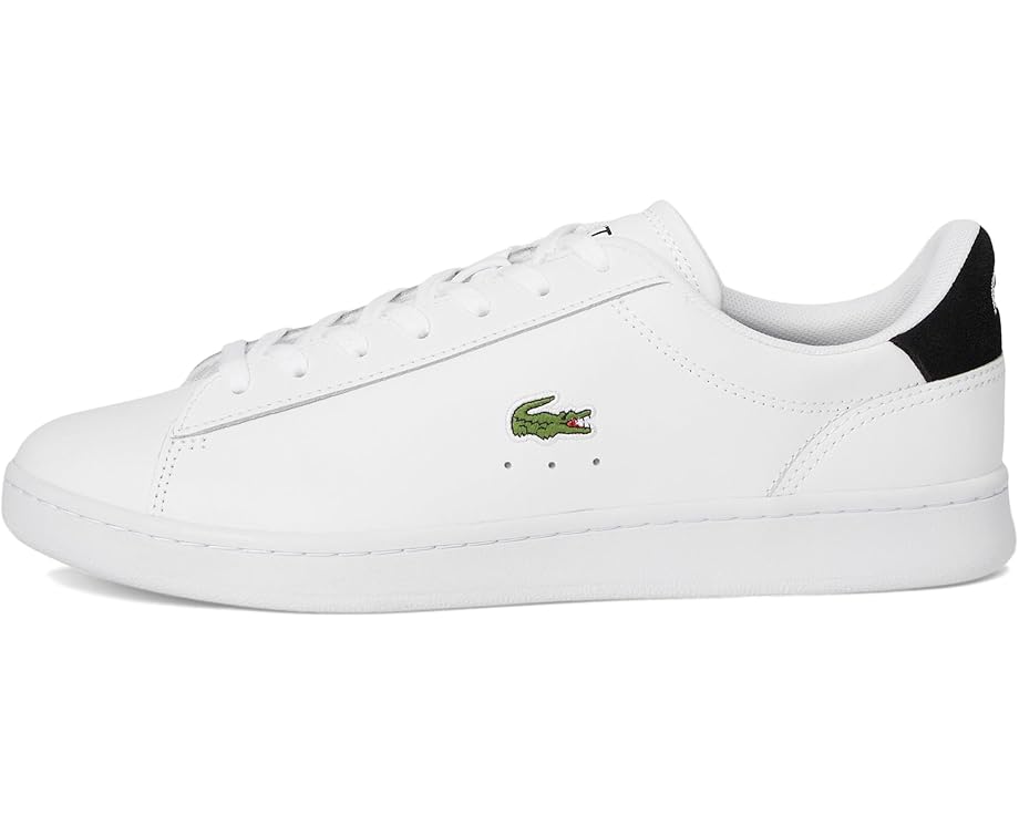 Мужские кожаные кроссовки Lacoste Carnaby Set, White/Black — фото 4