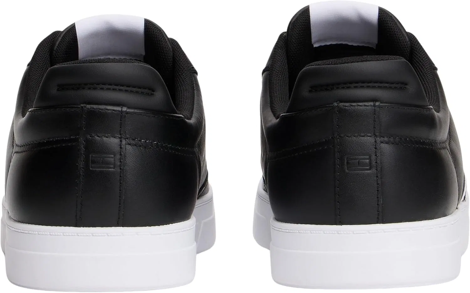 Мужские низкие кроссовки Tommy Hilfiger Icon Court Stripes Fm0fm05628, Black — фото 2