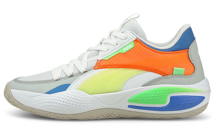 

Кроссовки Puma Court Rider Unisex, белый/мультиколор