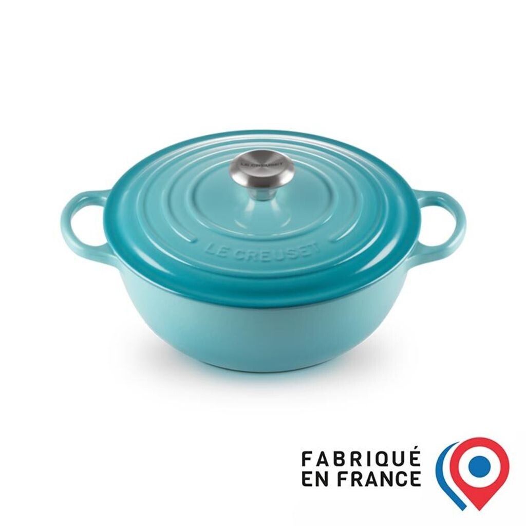 

LE CREUSET La Marmite Caribbean 26см, светло-синий