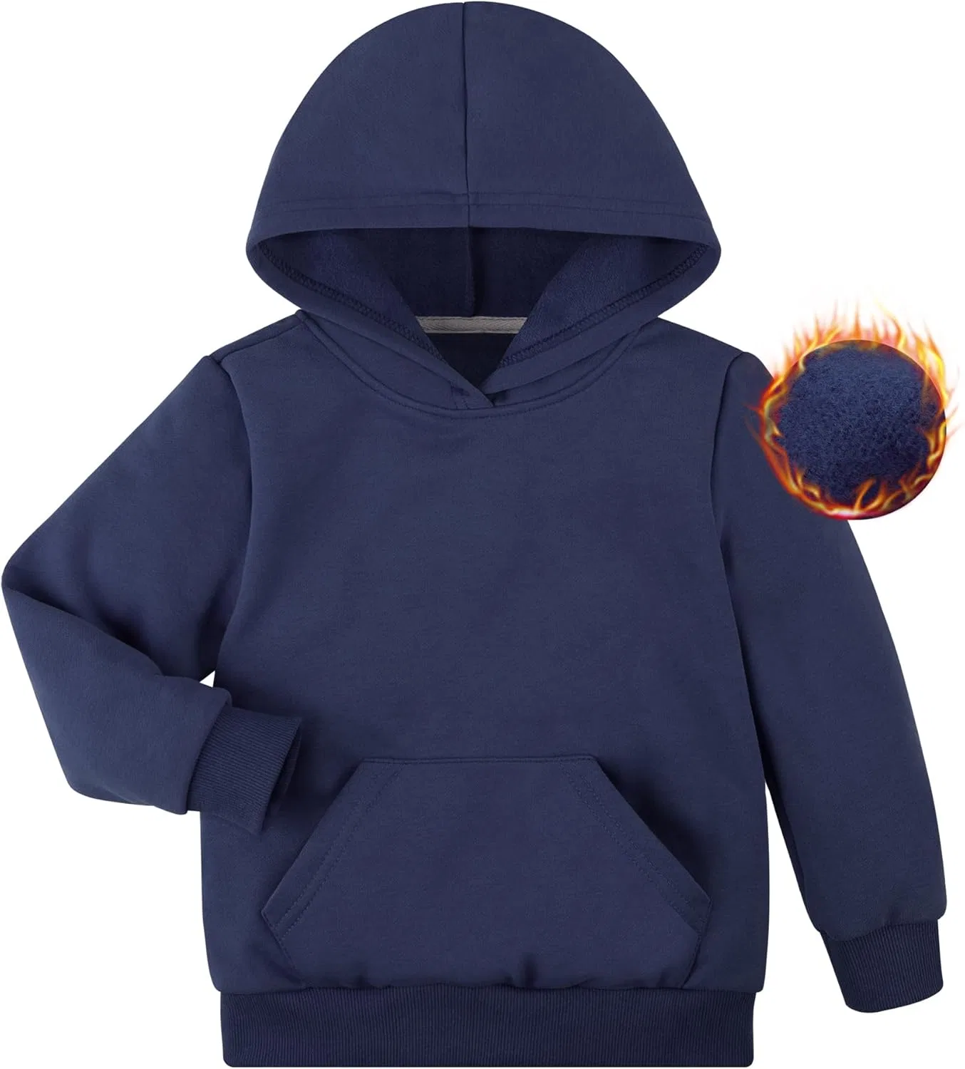Детская толстовка с капюшоном BIG ELEPHANT, Navy Blue