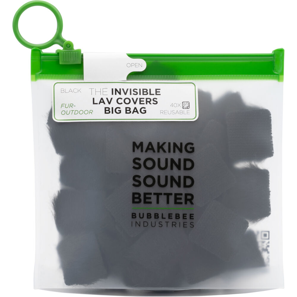

Bubblebee Industries Invisible Lav Covers Fur BBI-ILC-F-40BK