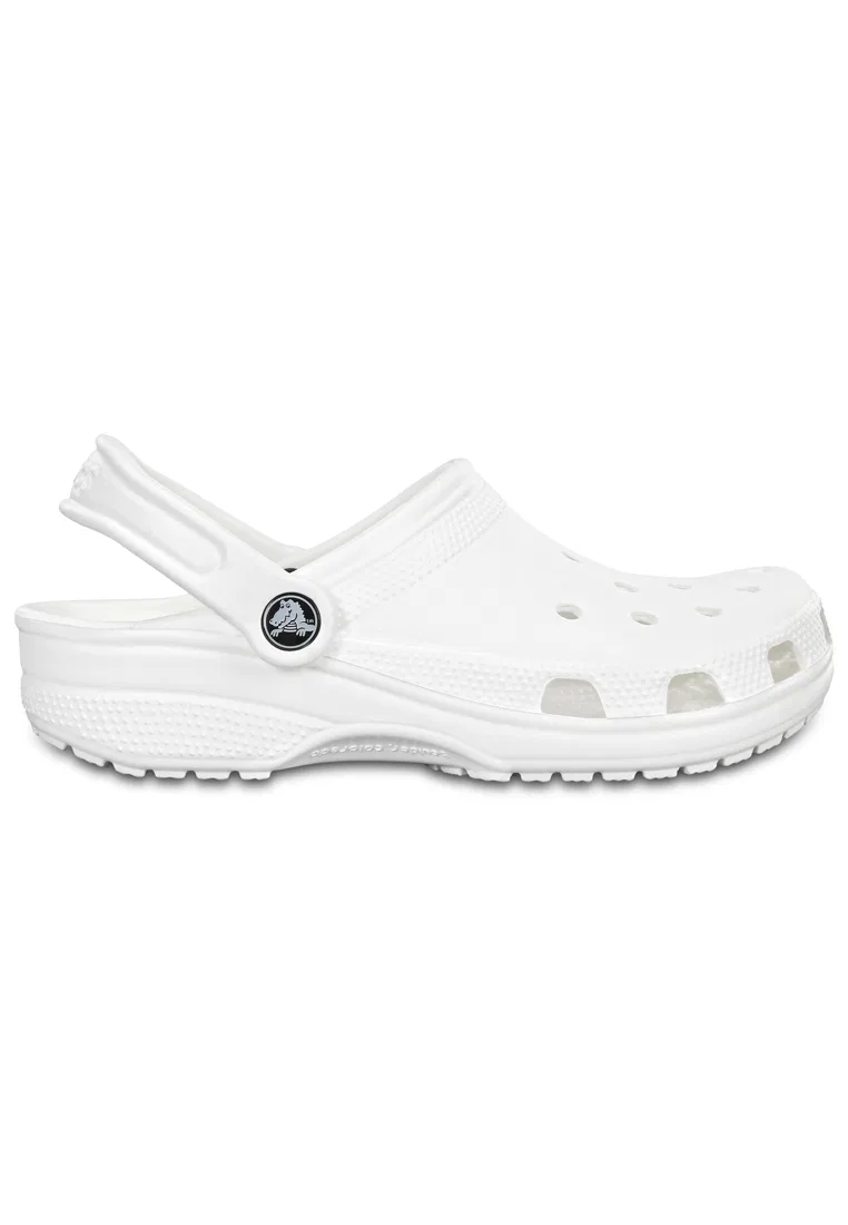 Кроксы, классические клоги, белые, Crocs
