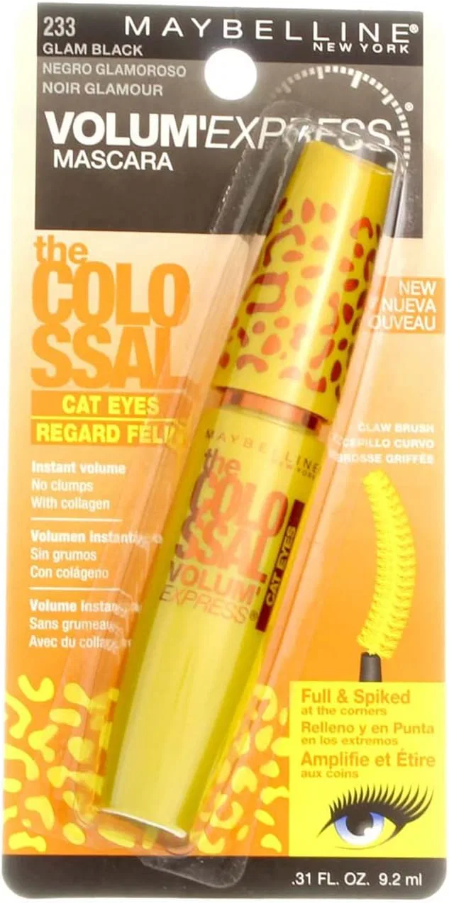 Тушь для ресниц объемная Maybelline The Falsies Giant Cat Eye, 3 шт, 9.2 мл, черный — фото 3