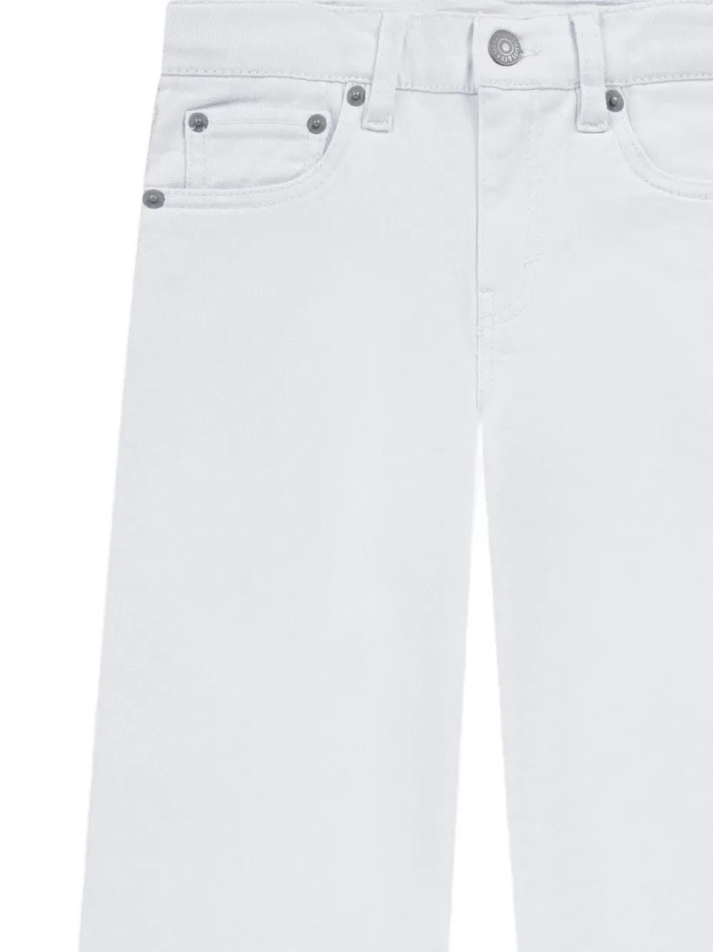 Джинсы с карманами Levi'S Kids, белый — фото 4