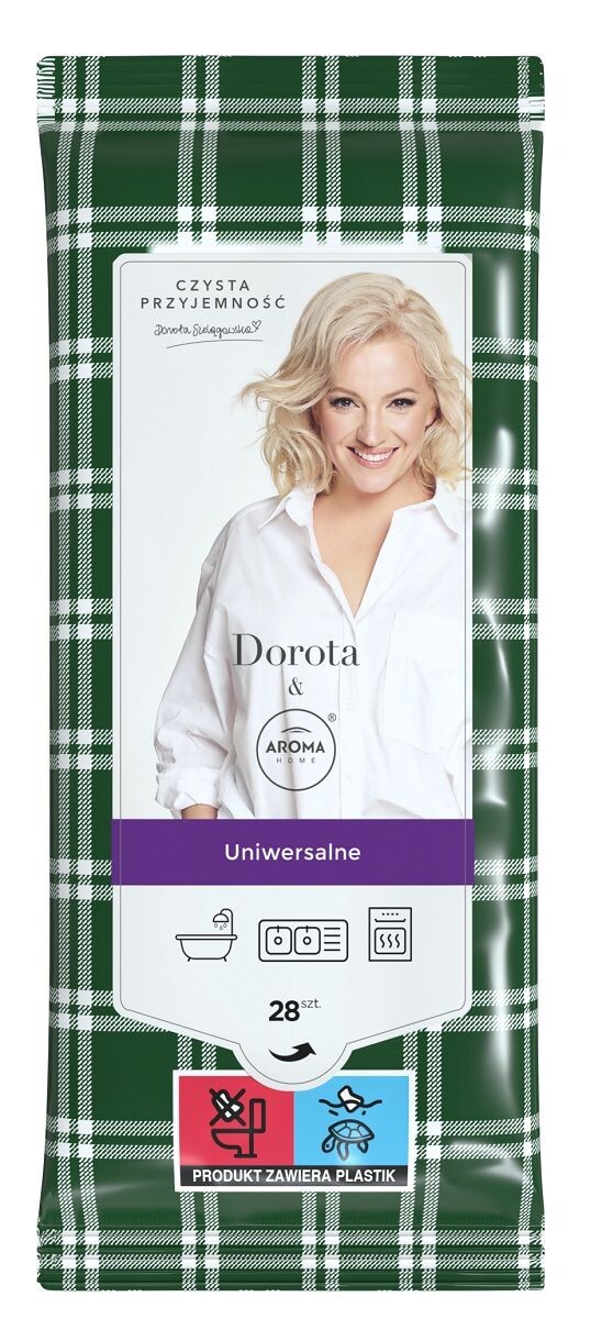

Влажные салфетки Aroma Home & Dorota Chusteczki Uniwersalne, 28 шт