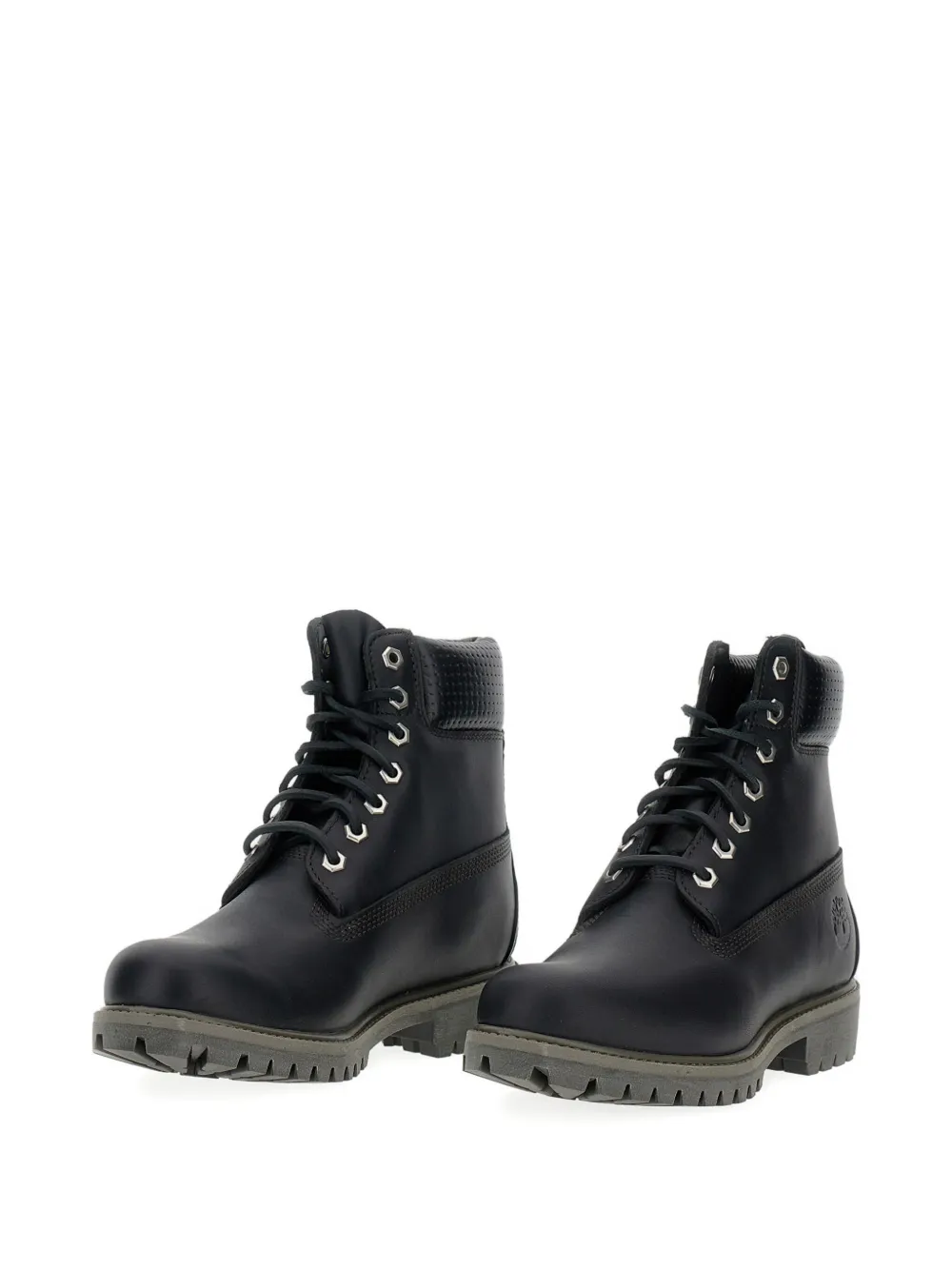Ботинки на шнуровке с мягким воротником Timberland, черный — фото 2