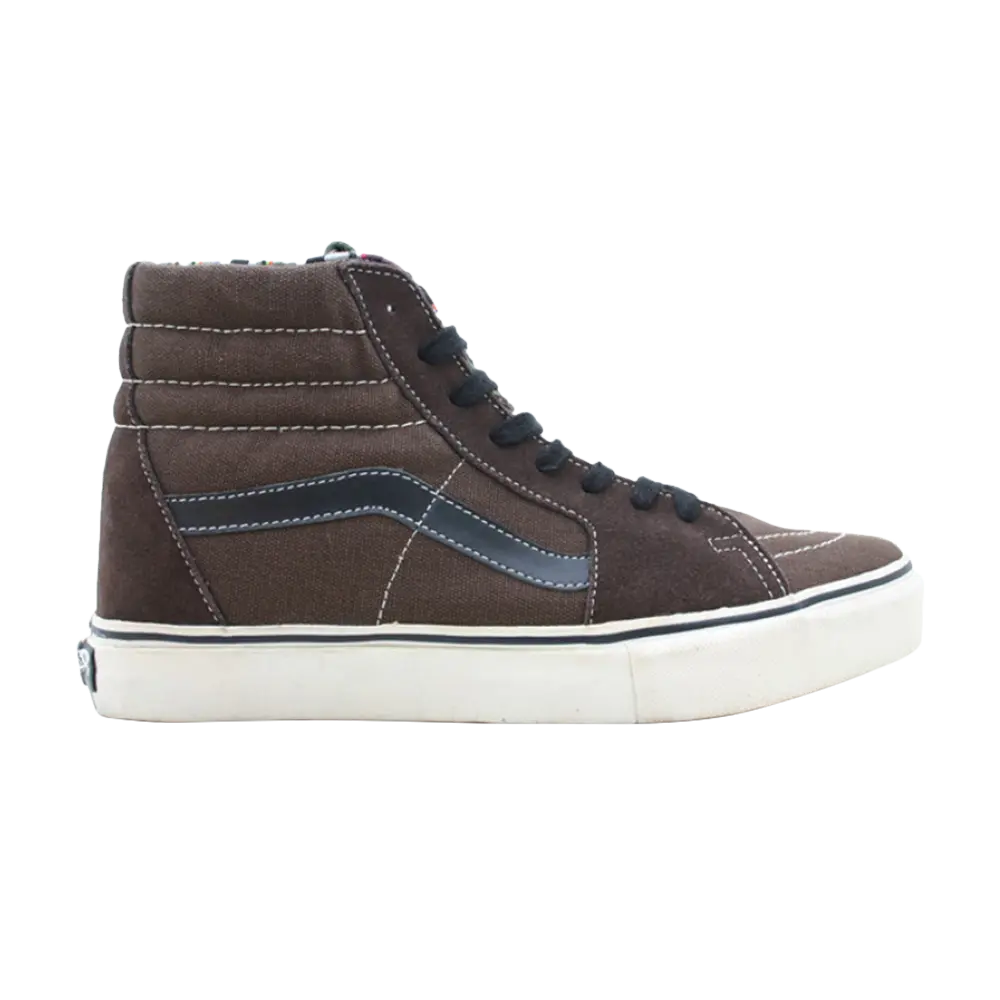 

Кроссовки Sk8 Hi Vans, коричневый