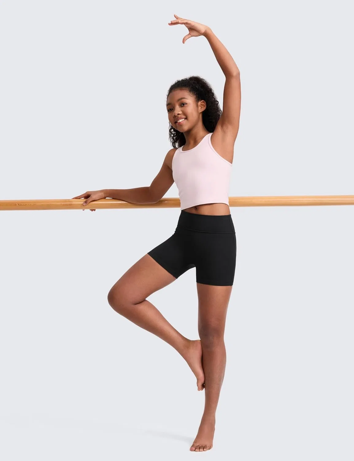 Детские велосипедки Butterluxe без переднего шва CRZ YOGA, Black — фото 2