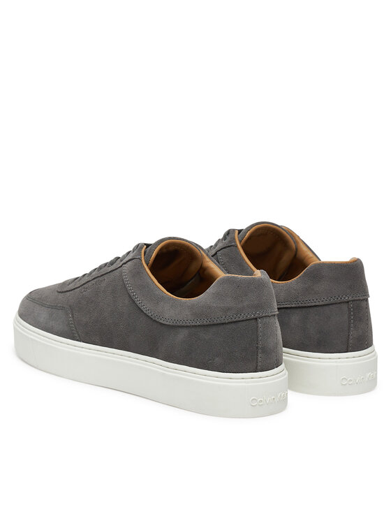Кроссовки Clean Cup Low Laceup Oxf Su HM0HM01880 Calvin Klein, серый — фото 3