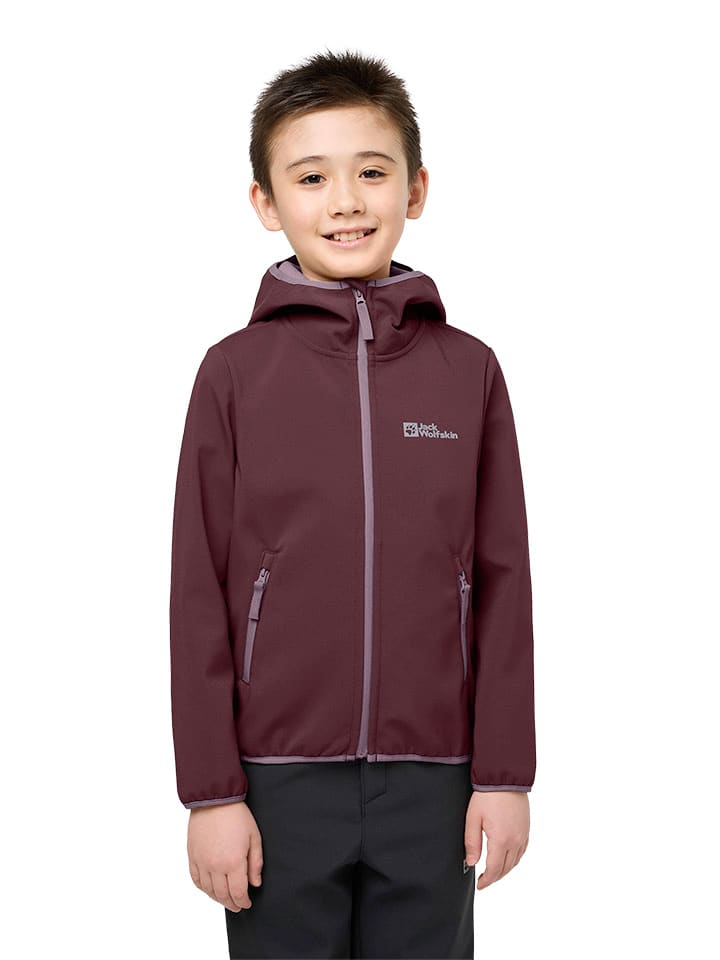 

Куртка софтшелл Jack Wolfskin, красный