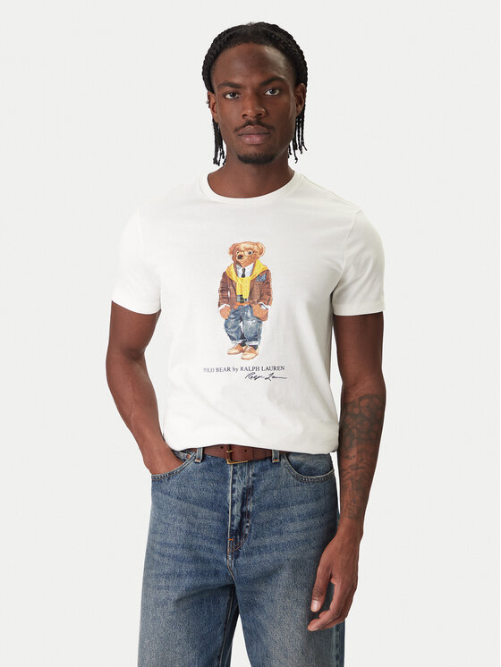 Футболка regular fit 710P07346001 Polo Ralph Lauren, белый