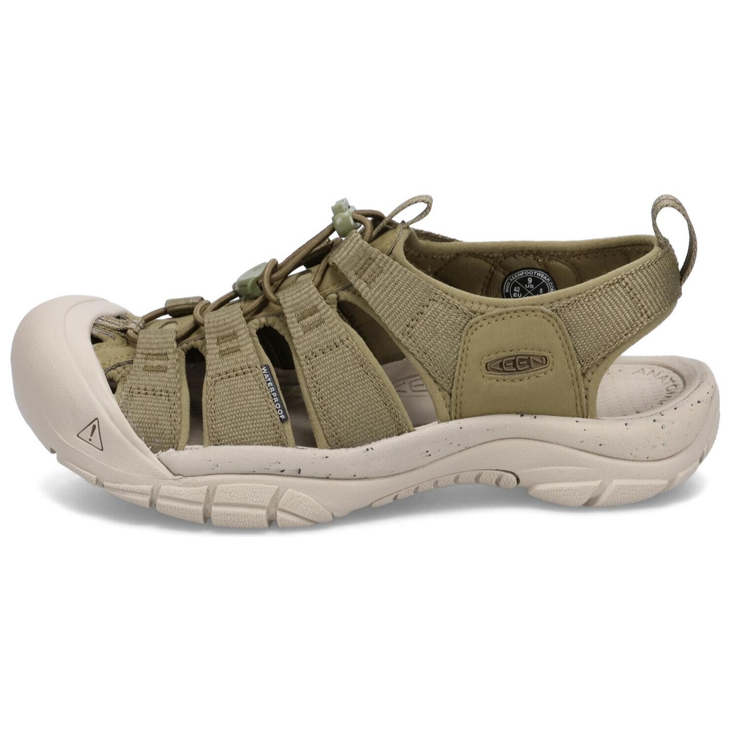 

Мужские треккинговые ботинки Newport H2 River Martini Olive Green/Dark Olive Green Keen