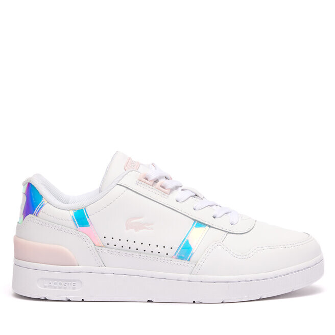 

Кроссовки Lacoste T-Clip 747SFA0061 Wht/Lt Pnk 1Y9, белый
