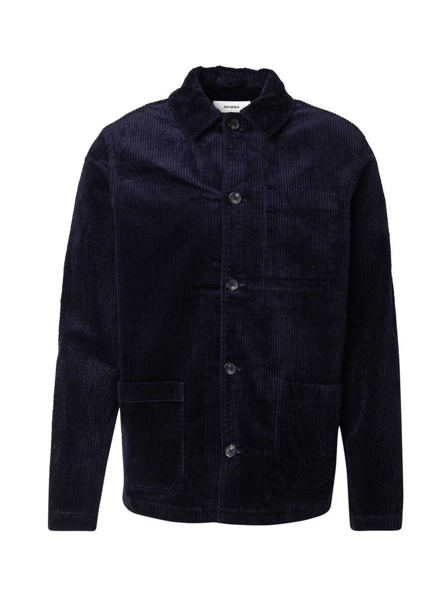 

Рубашка на пуговицах классического кроя GABBA Libre, темно-синий