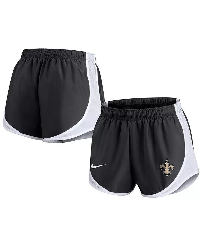 

Женские черные шорты New Orleans Saints Tempo Nike