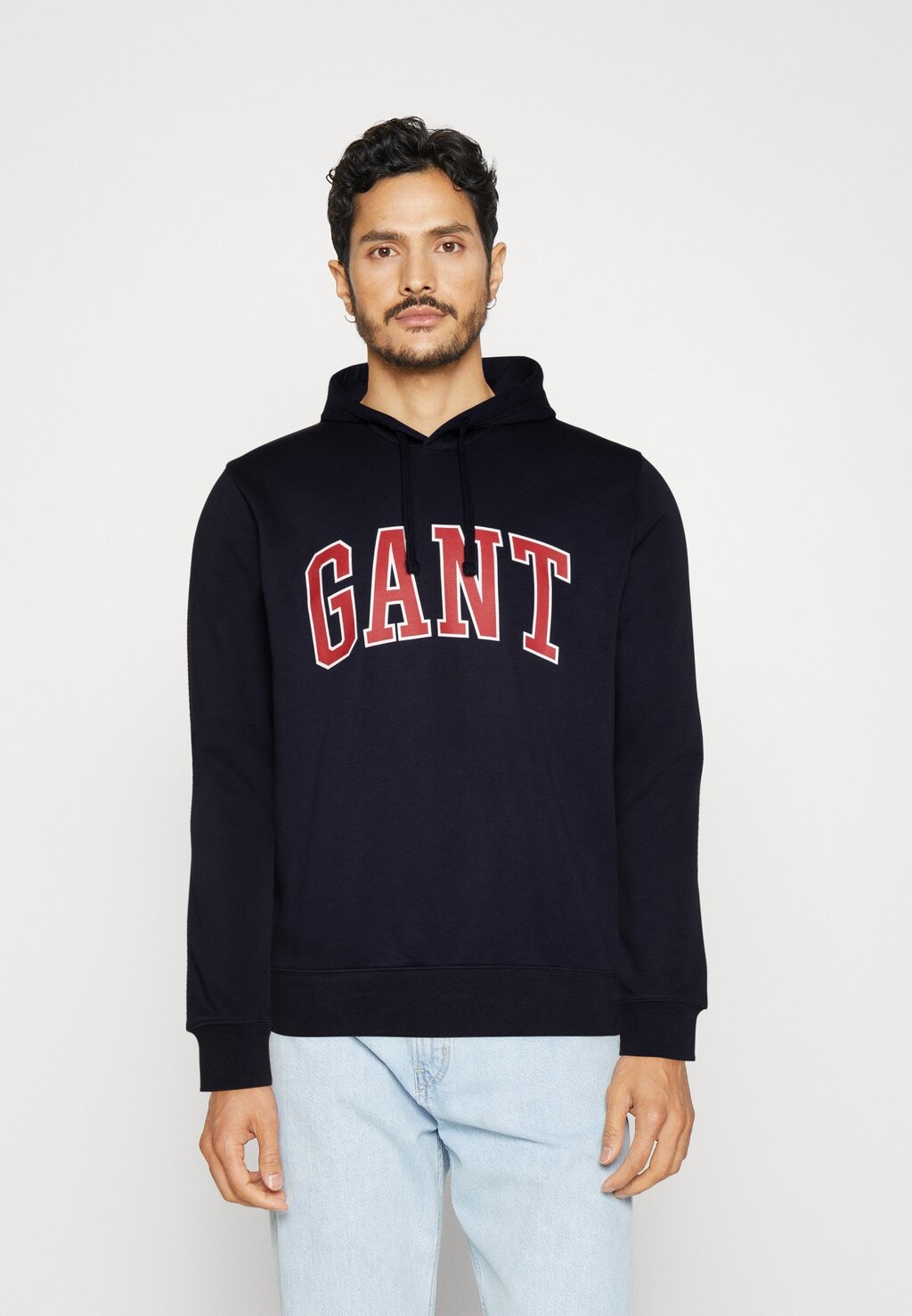 

Худи GANT, вечерний синий, Черный, Худи GANT, вечерний синий