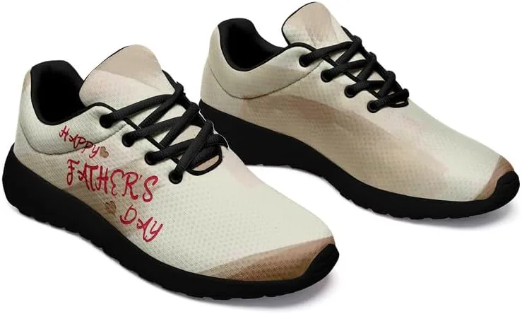 

Модные мужские кроссовки с шнуровкой, комфортные, для повседневной носки, бега и ходьбы, легкая обувь на подарок для папы AWSOLE, черный