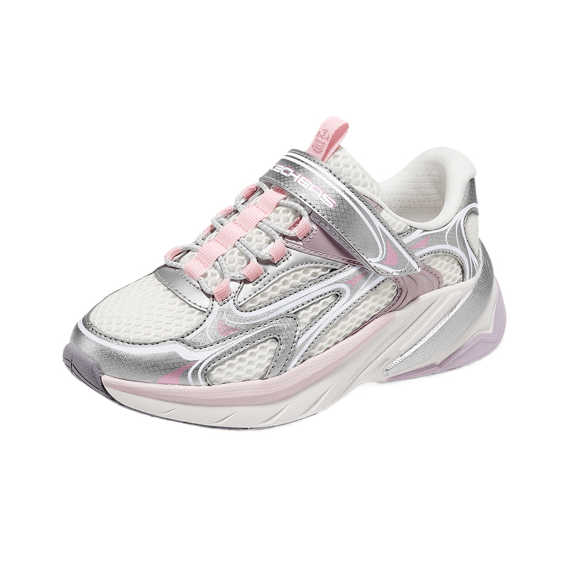 Skechers Kids Износостойкие низкие детские повседневные кроссовки Ivory — фото 2