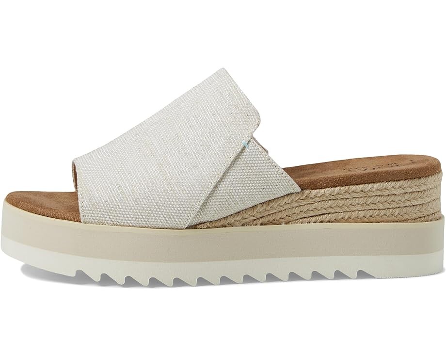 Туфли TOMS Diana Mule WIDE, цвет Natural Wide Width Yarn Dye — фото 4