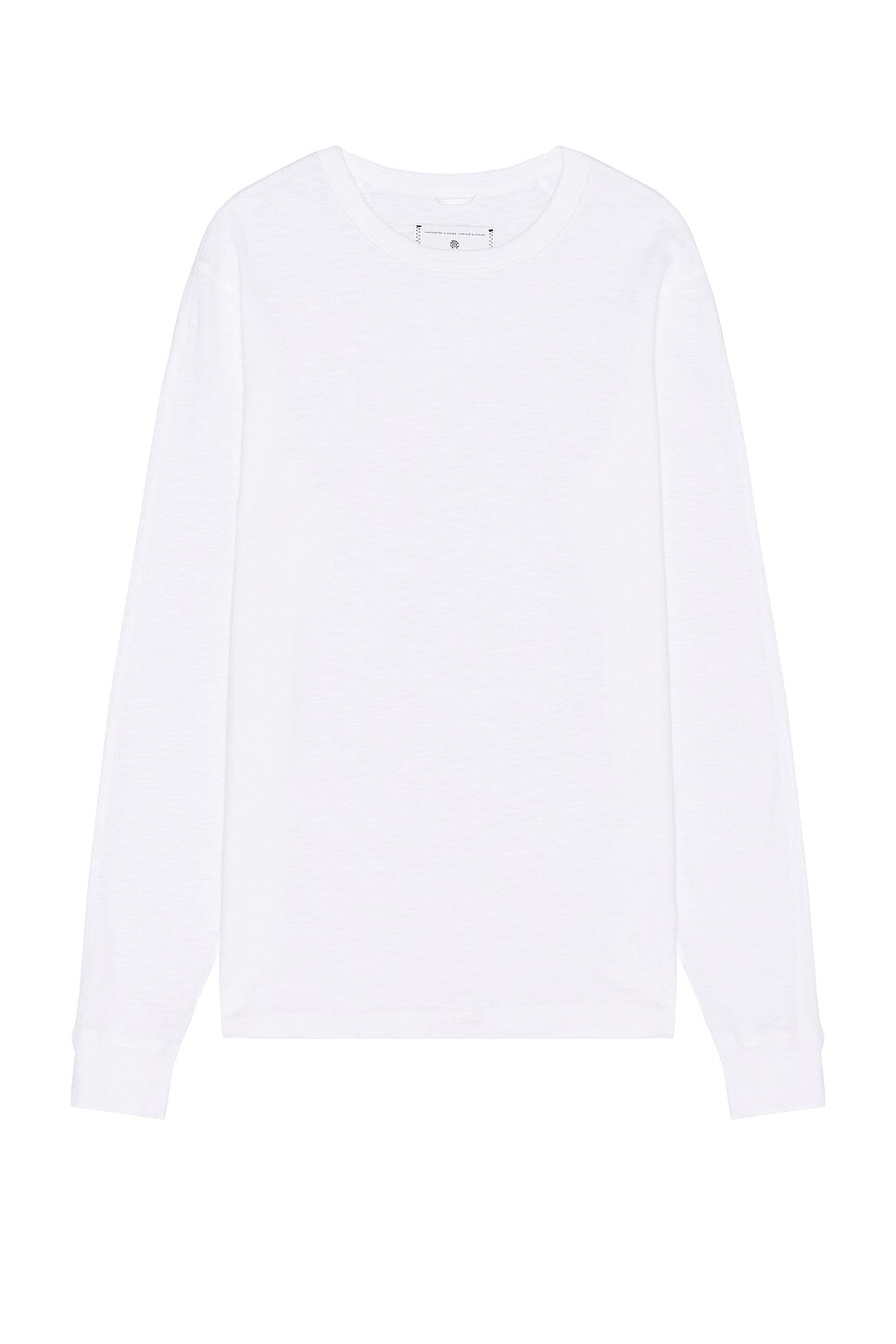 

Футболка мужская Reigning Champ 1x1 Slub Long Sleeve, белый