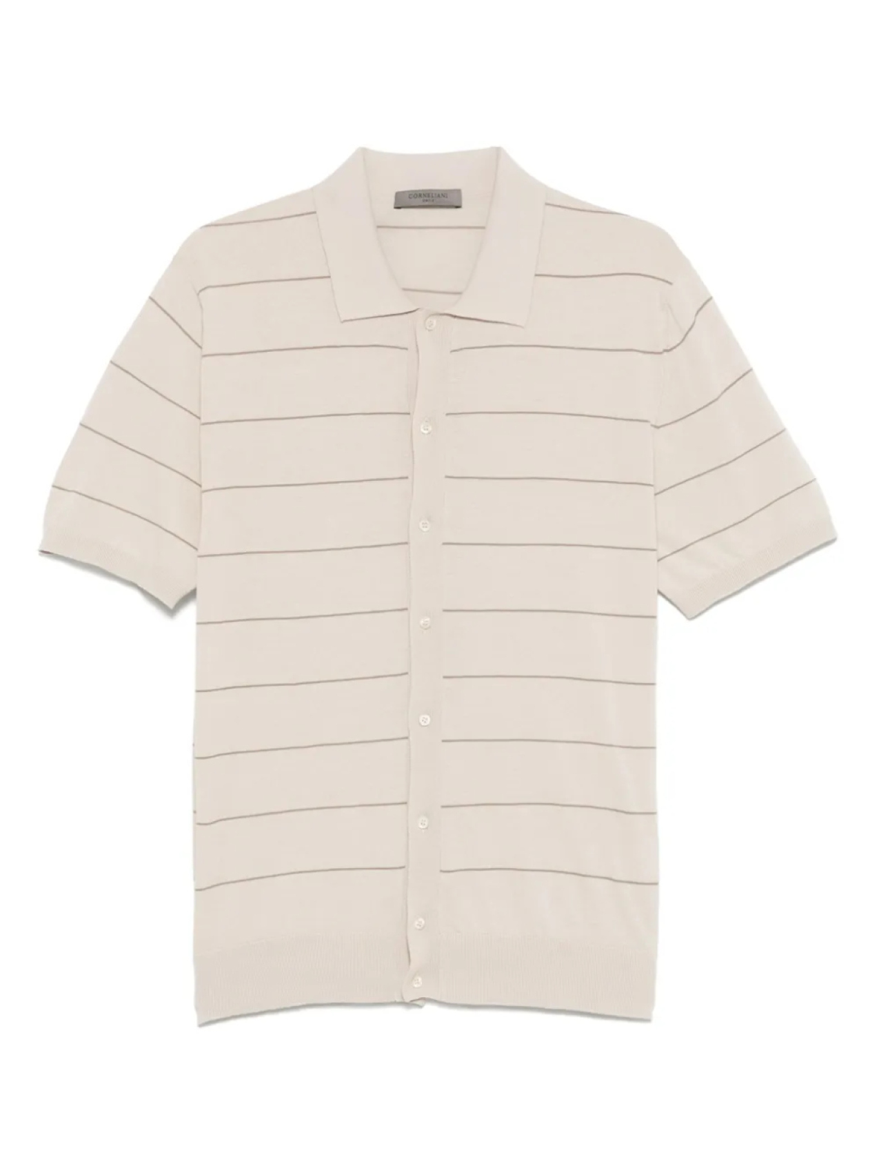 

Вязаная рубашка Corneliani, нейтральный