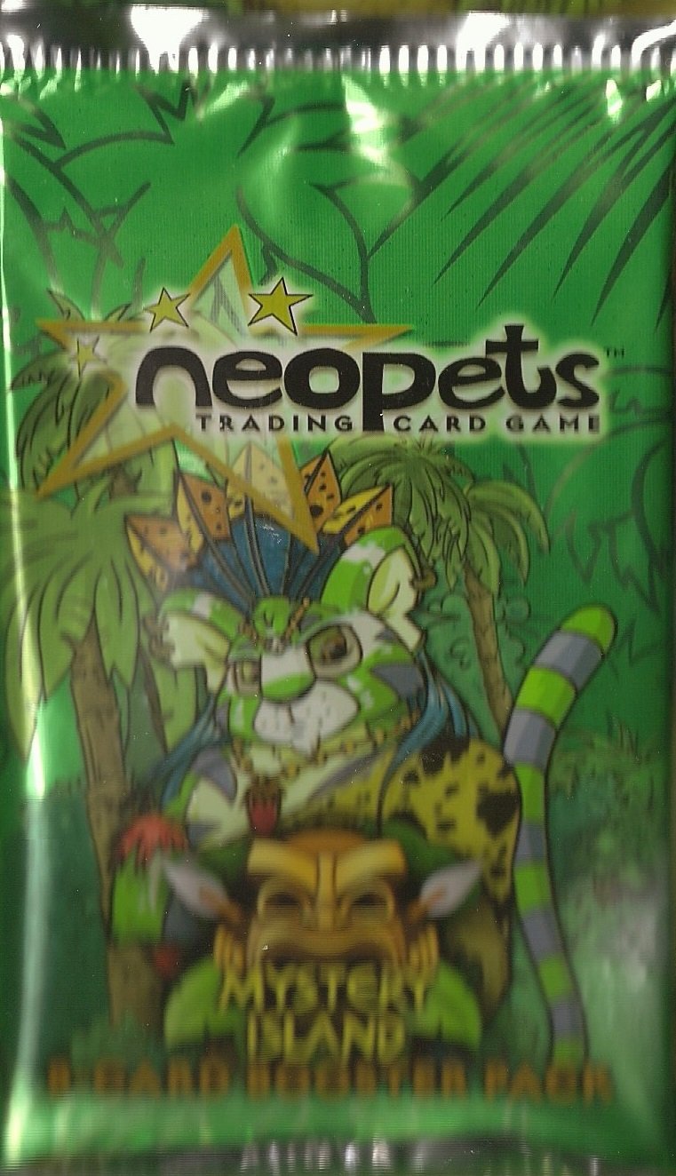 

Neopets TCG: The Secrets Of Mystery Island 8-Card Booster Blister Pack (Wizards Of The Coast)