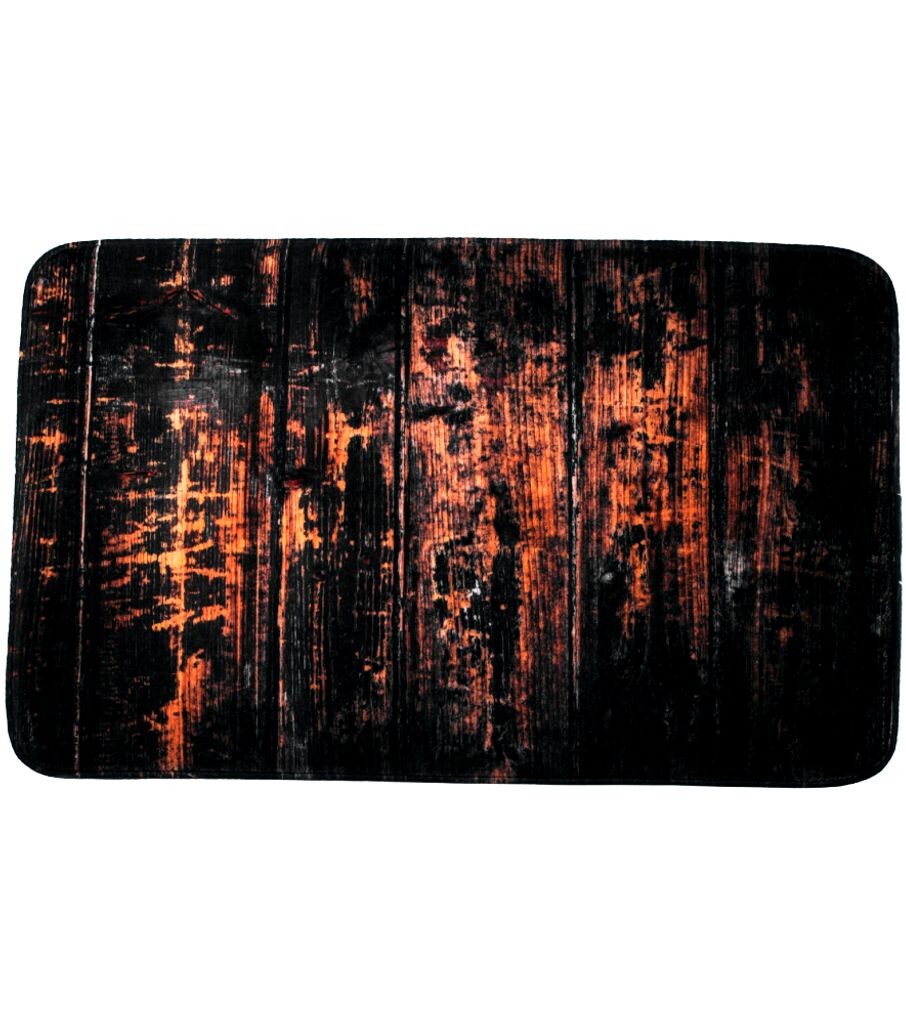 

Винтажный коврик для ванной SANILO 70 x 110 см, черный